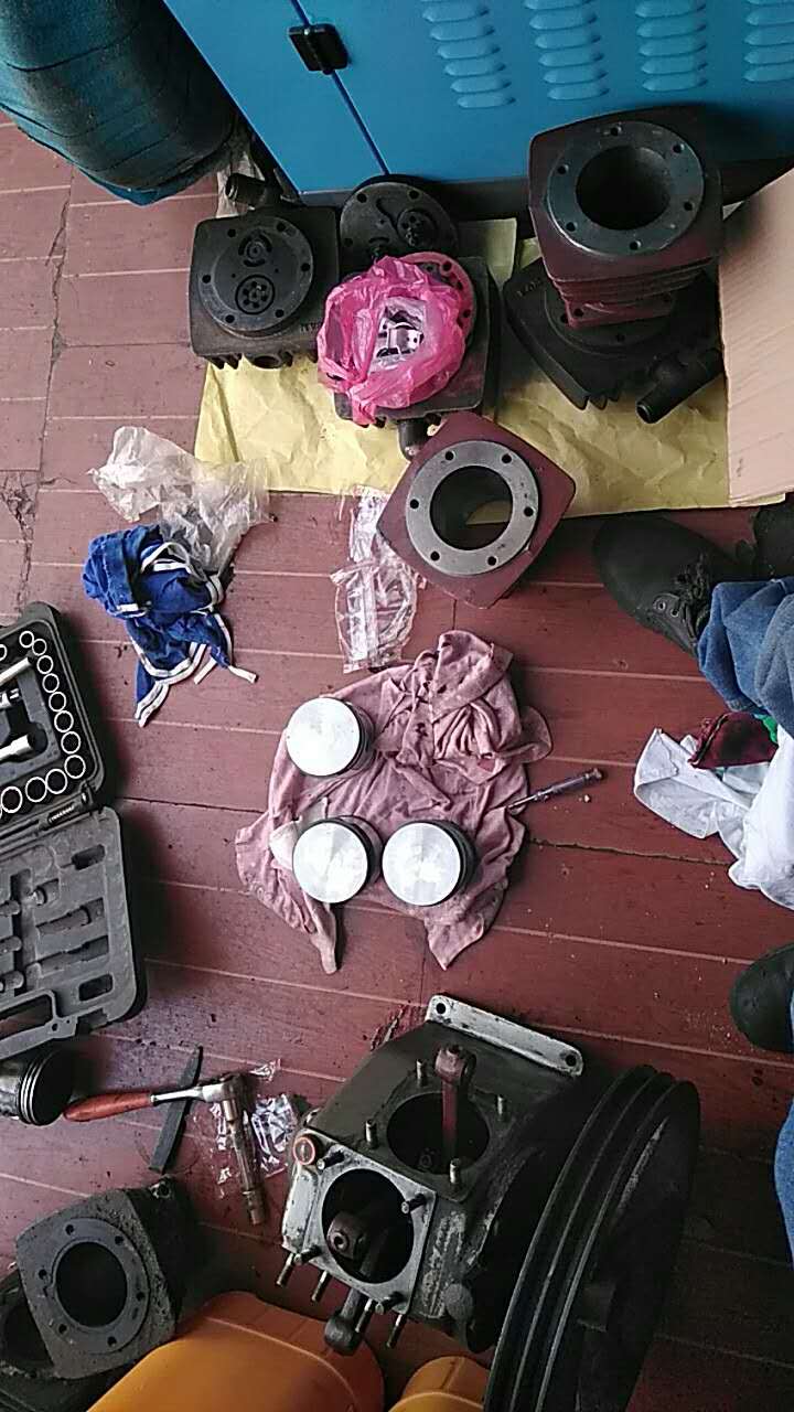 漳州某制造企业捷豹空压机故障诊断与修复
